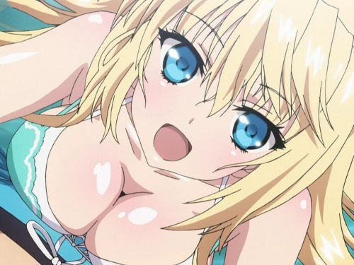 10年前のアニメの巨乳ヒロイン、主人公の股間に乳を押し当ててしまうｗｗｗｗ