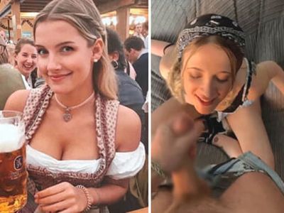 【動画】ドイツのビールイベントの女の子、セ○クスし放題だったｗｗｗ
